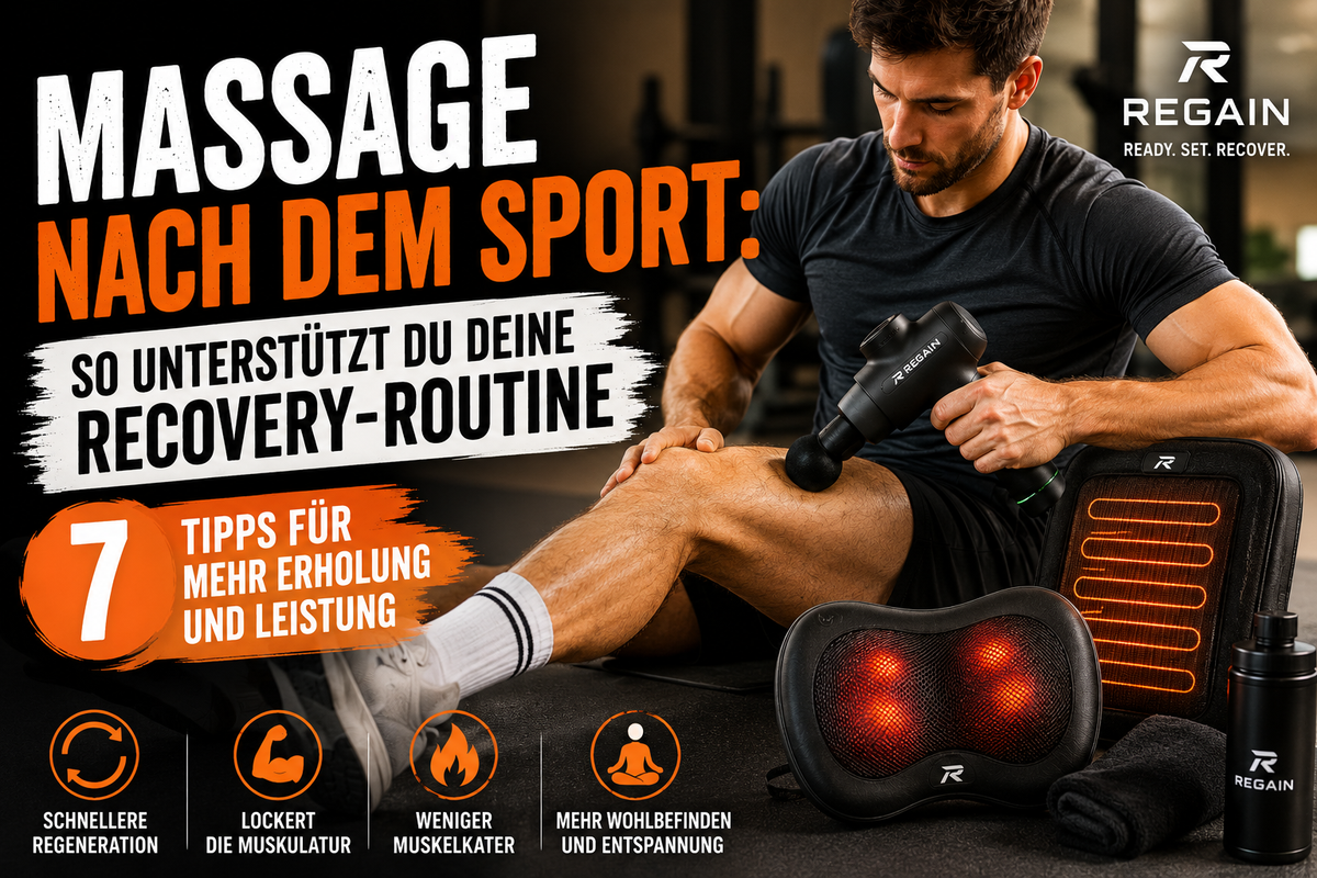 Massage efter träning: så kan du stödja din återhämtningsrutin