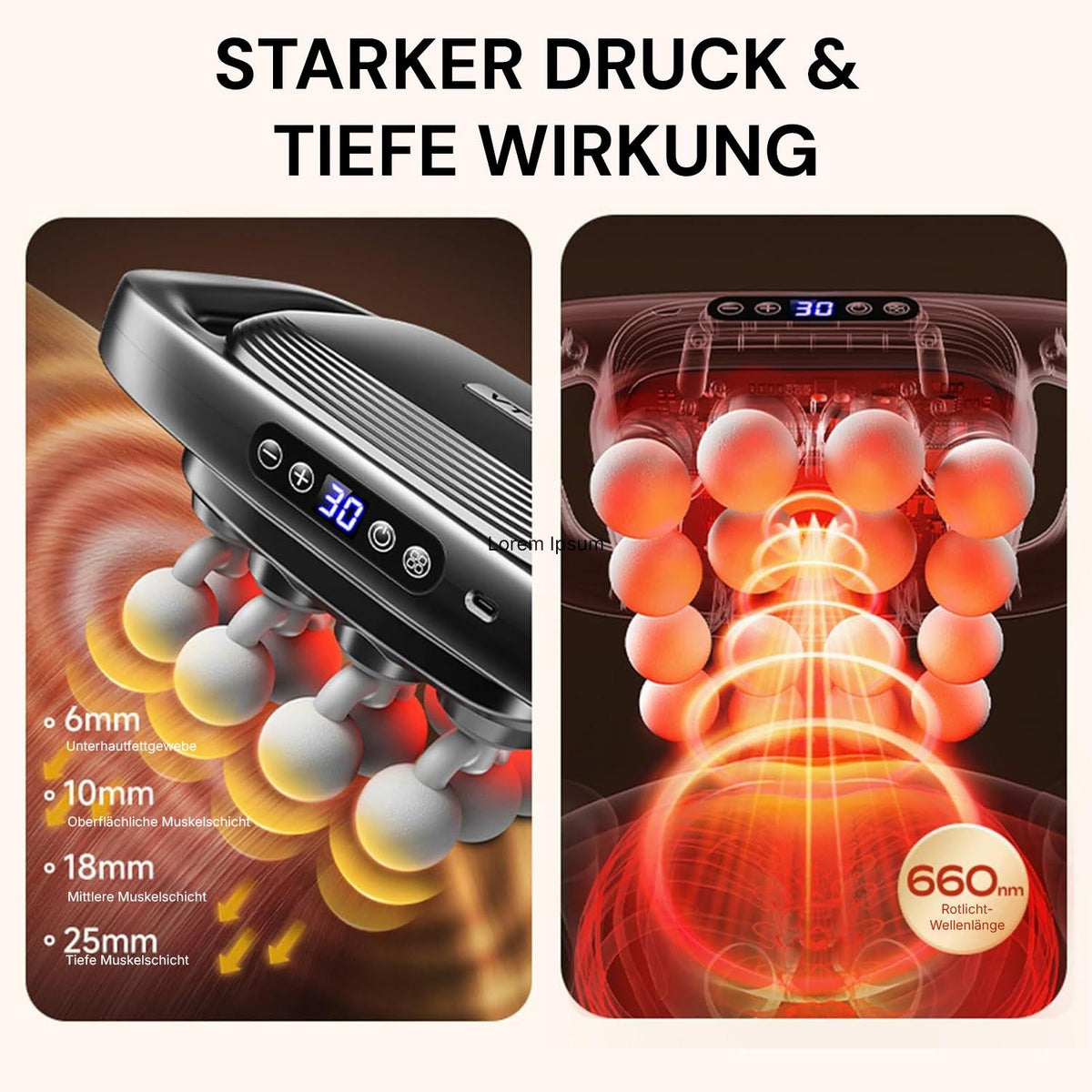 Muskelmassagepistol 16 Pro+