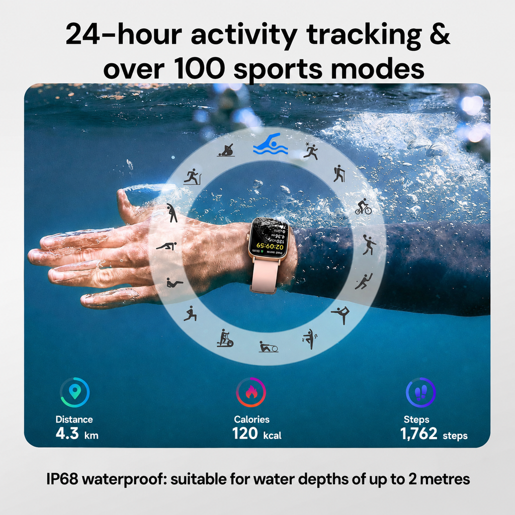 Fitness-smartwatch Active+