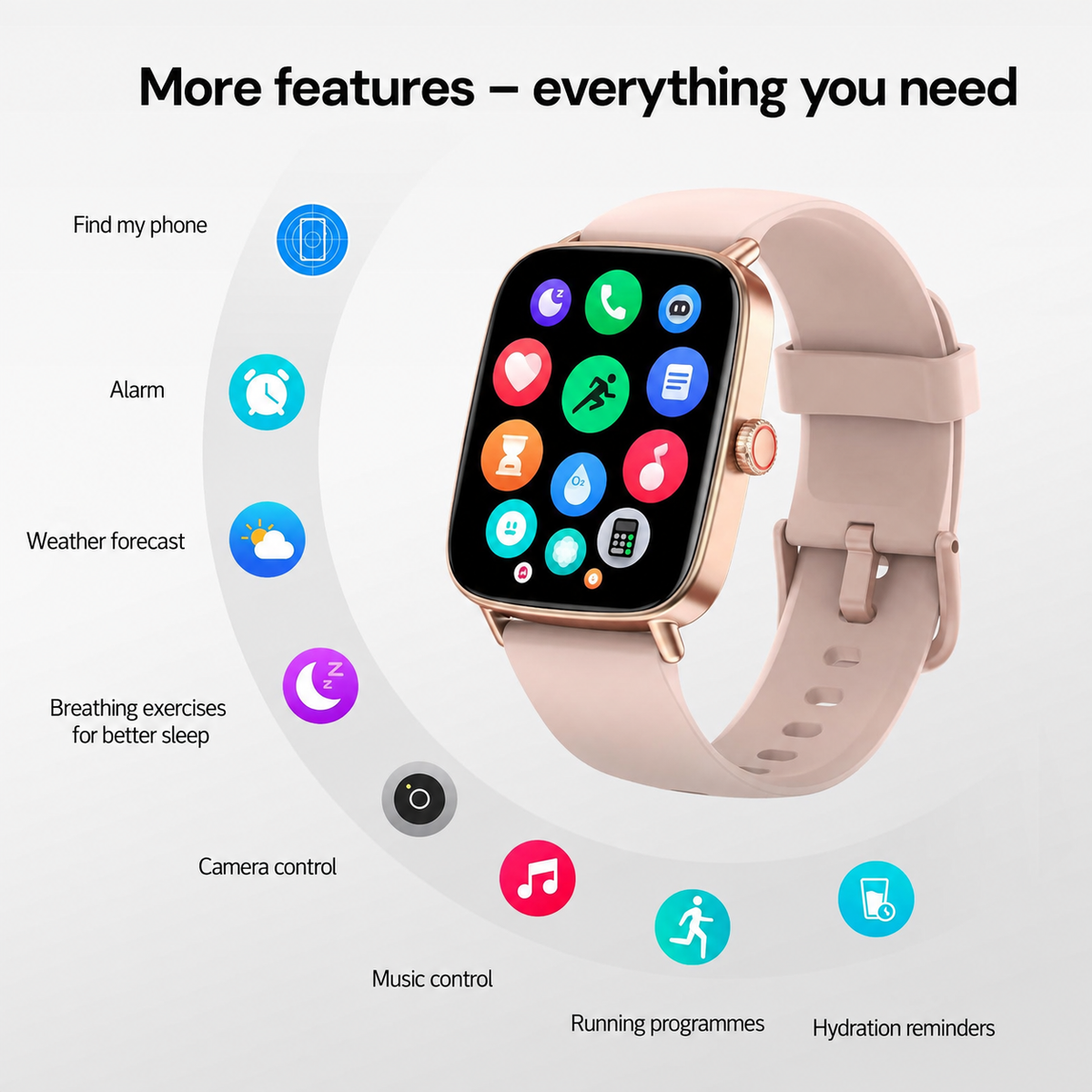Fitness-smartwatch Active+