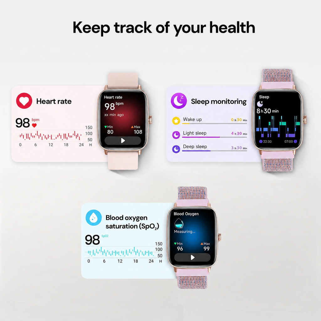 Fitness-smartwatch Active+