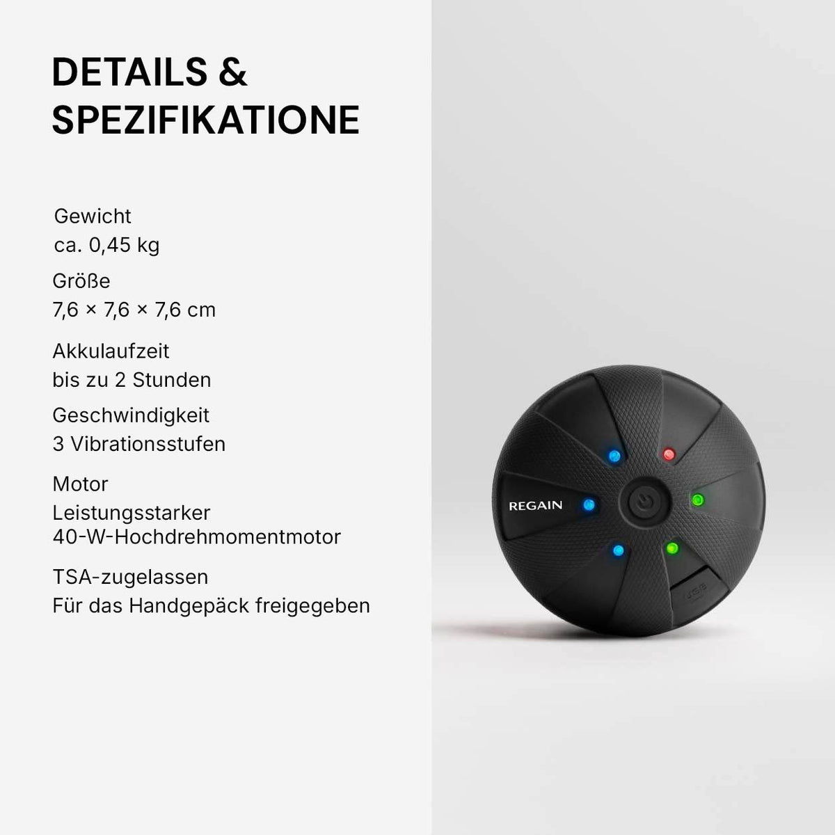 Vibrerande massageboll VibeRoll