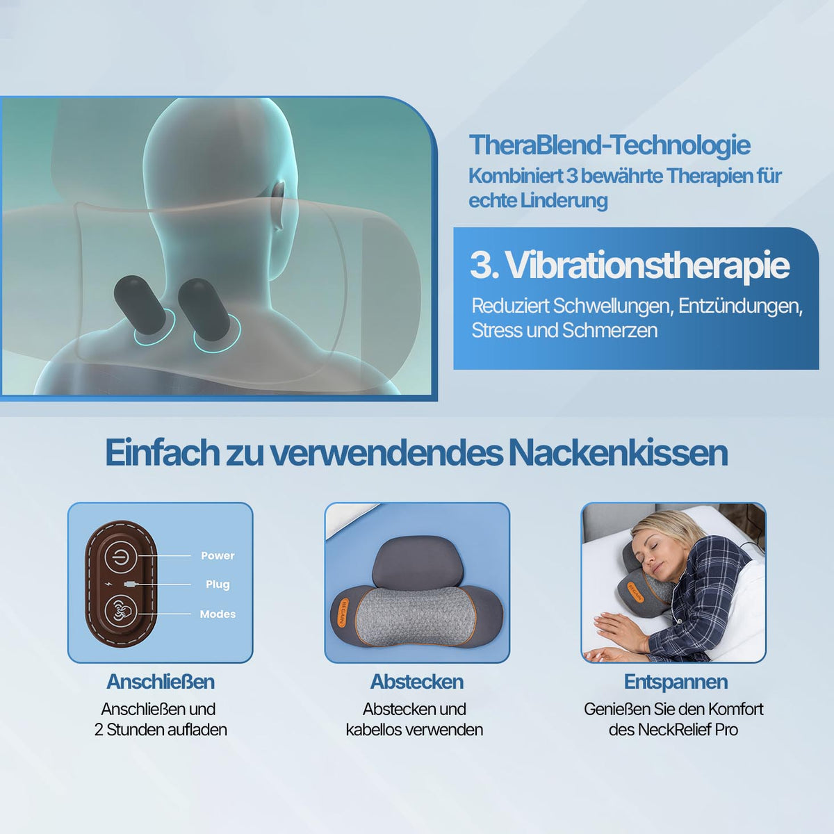 Nackmassagekudde NeckComfort