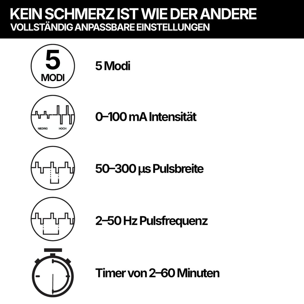 TENS-elektrostimuleringsenhet StimPulse