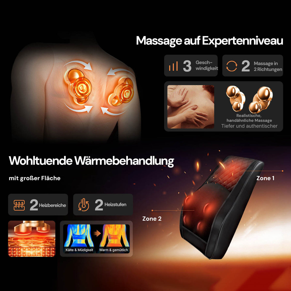Massagekudde RelaxMotion